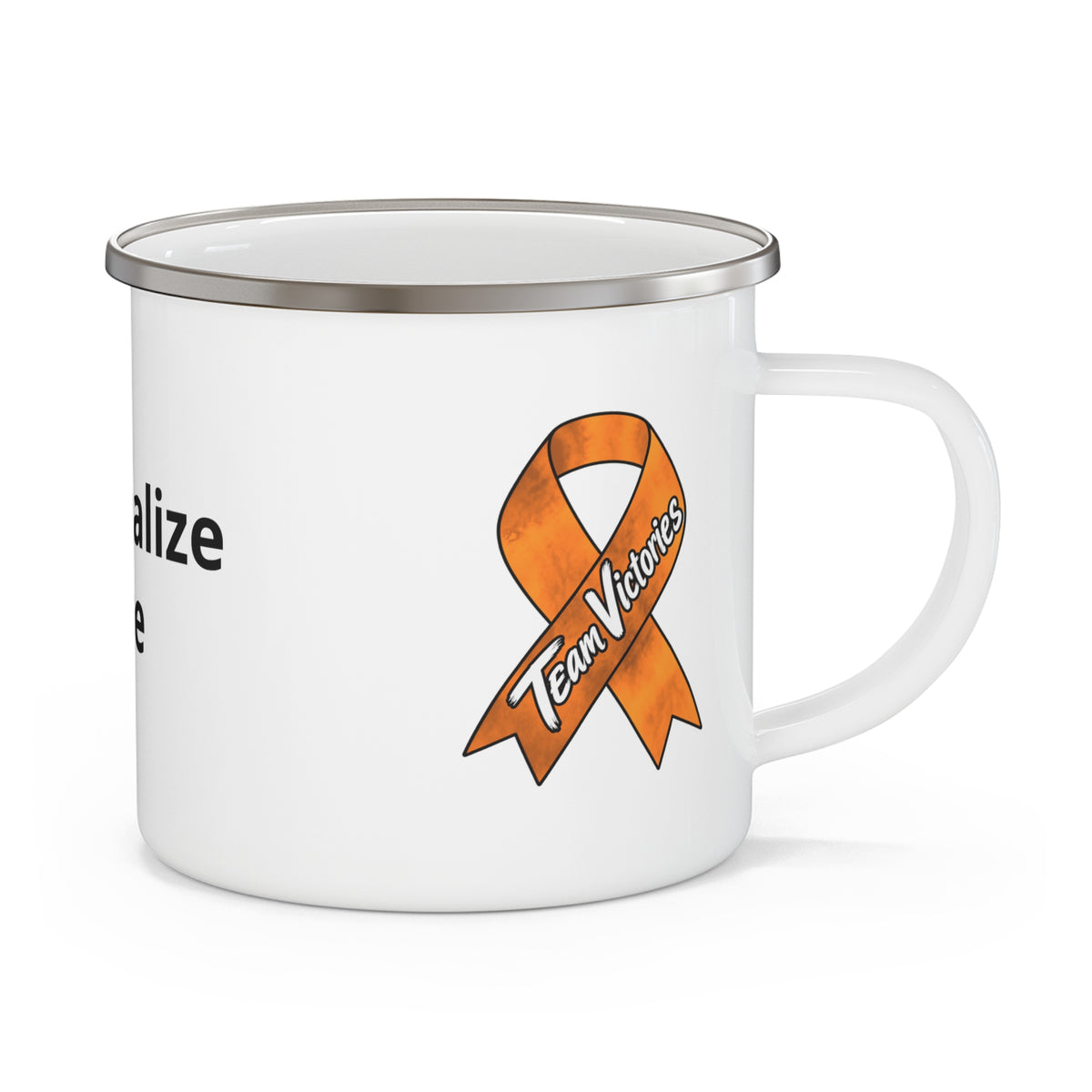 Enamel Camping Mug - "Personalize"