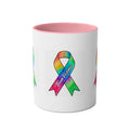Two-Tone Coffee Mugs, 11oz