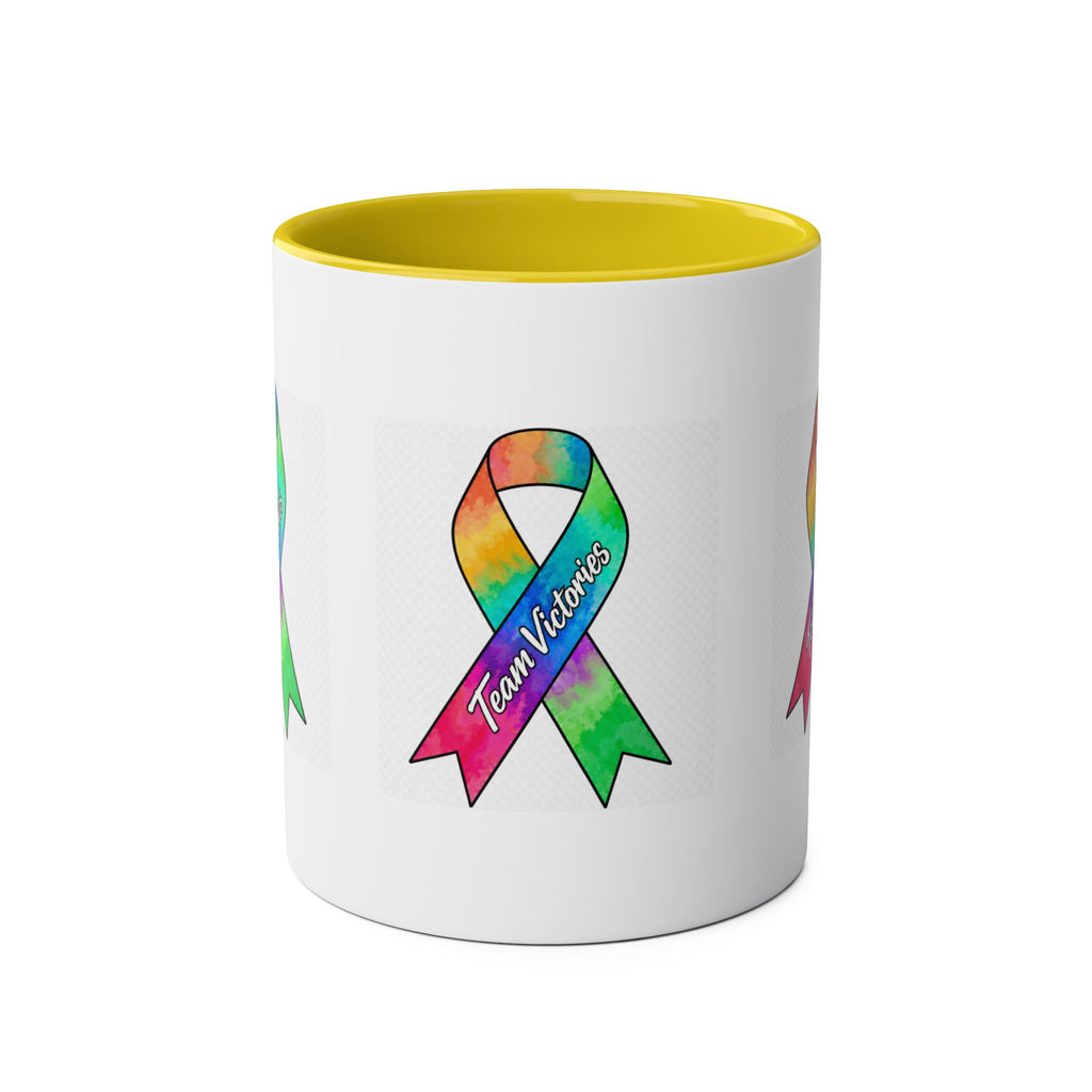 Two-Tone Coffee Mugs, 11oz
