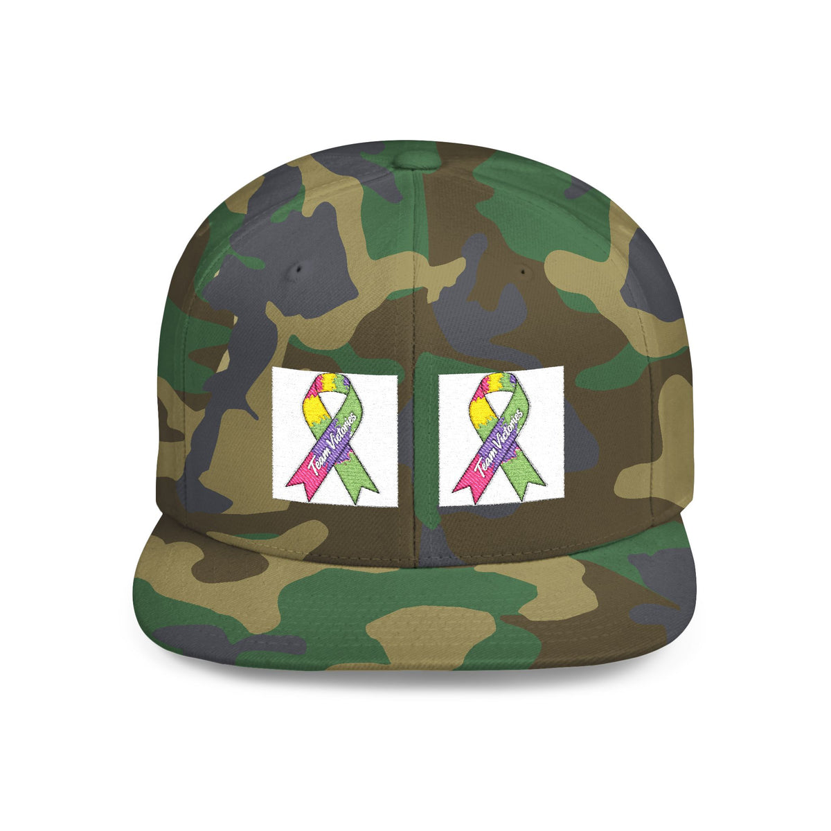 Flat Bill Snapback Hat