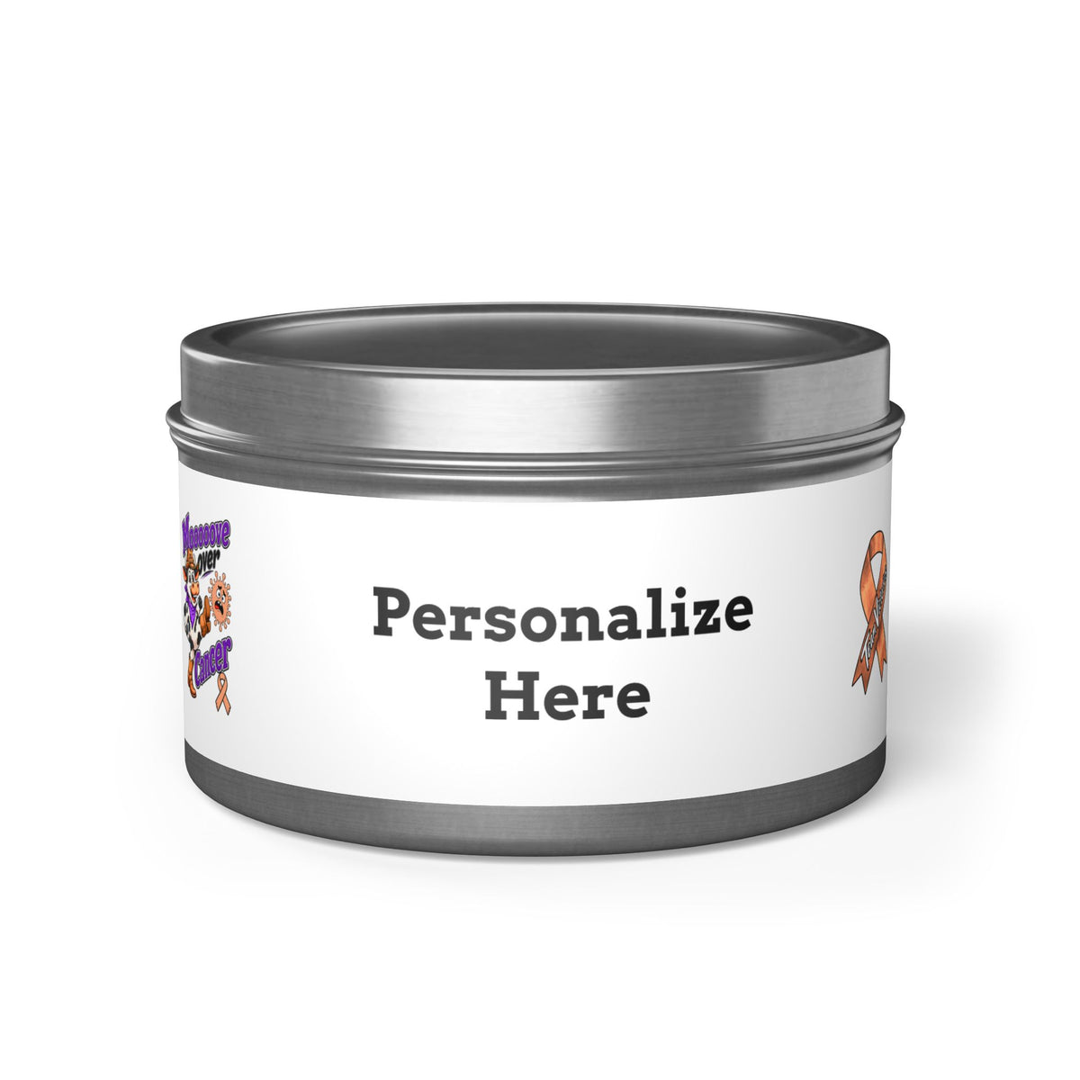 Scented Tin Candle - 4 oz & 8 oz - "Personalize"