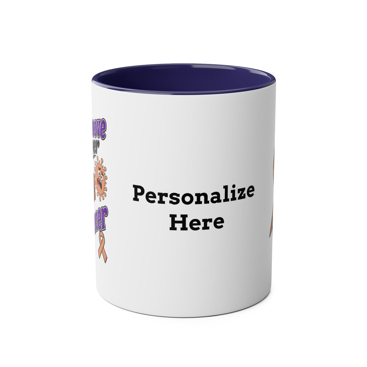 Two-Tone Coffee Mug - 11 oz - "Personalize"