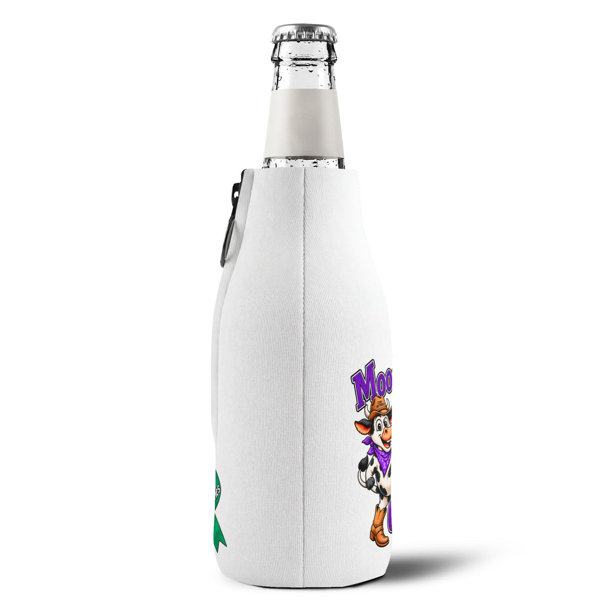 Zip-Up Bottle Cooler Sleeve - Insulated Cooler