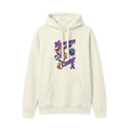 Moooove Over Cancer hoodie with Colon Cancer awareness ribbon in cream