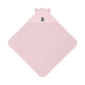 Embroidered Terry Hooded Baby Towel with Ears - Soft Hooded Bath Wrap