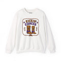 Kickin' Cancer + Cowboy Chemo Two-Sided Crewneck Sweatshirt