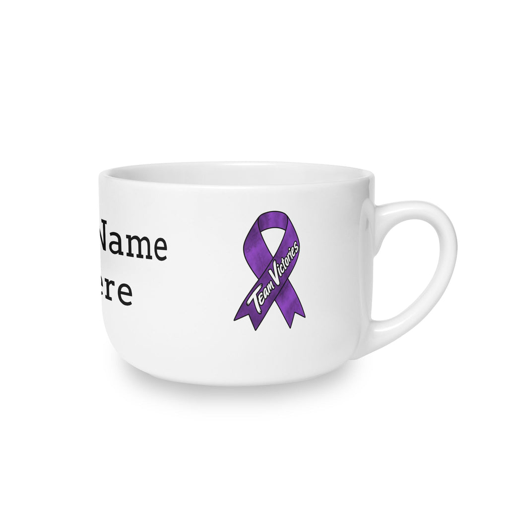 Ceramic Latte Mug - 25 oz - "Add Name Here"
