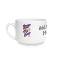 Ceramic Latte Mug - 25 oz - "Add Name Here"