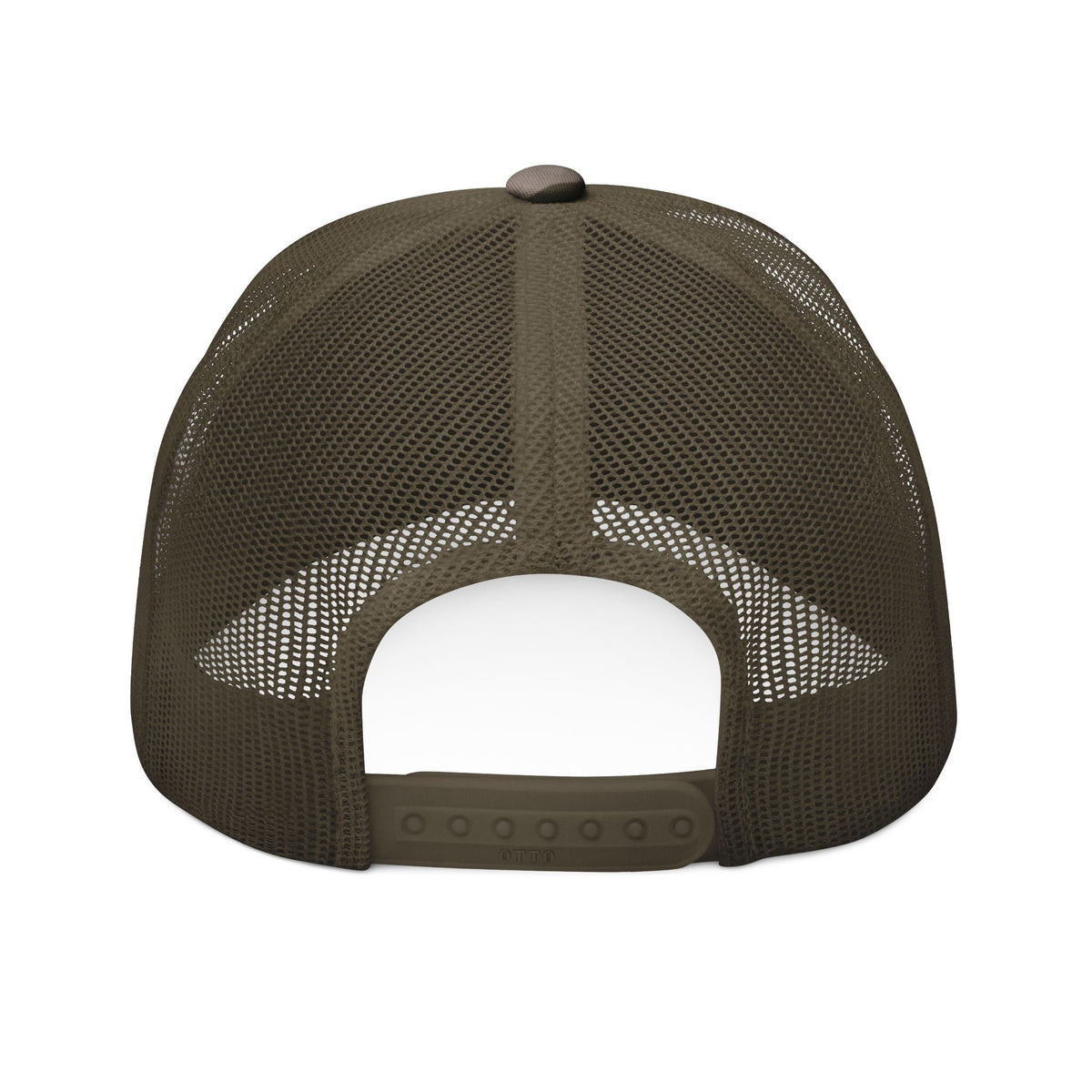 Trucker Hat - Embroidered - Camo Mesh Cap