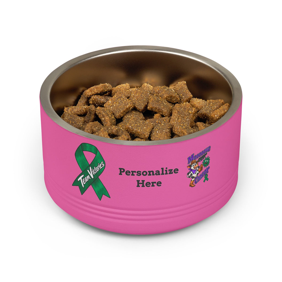 Pet Bowl - Stainless Steel - 18 oz - "Personalize"
