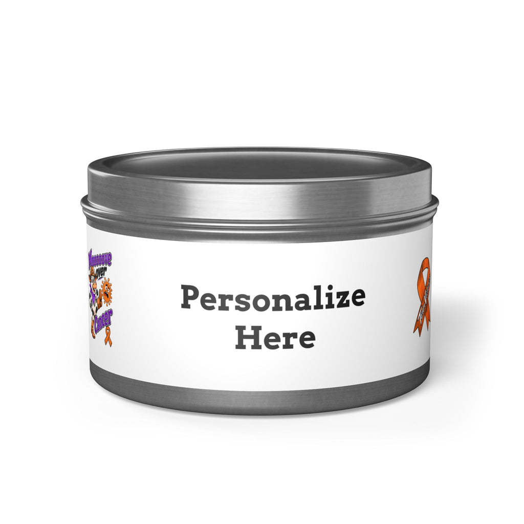 Scented Tin Candle - 4 oz & 8 oz - "Personalize"