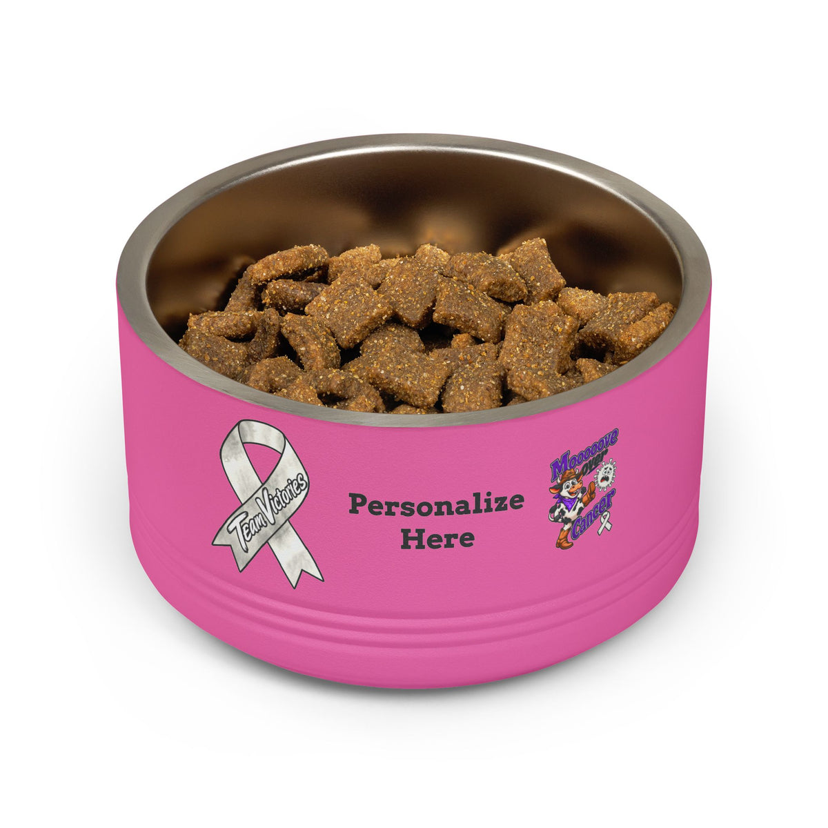 Pet Bowl - Stainless Steel - 18 oz - "Personalize"