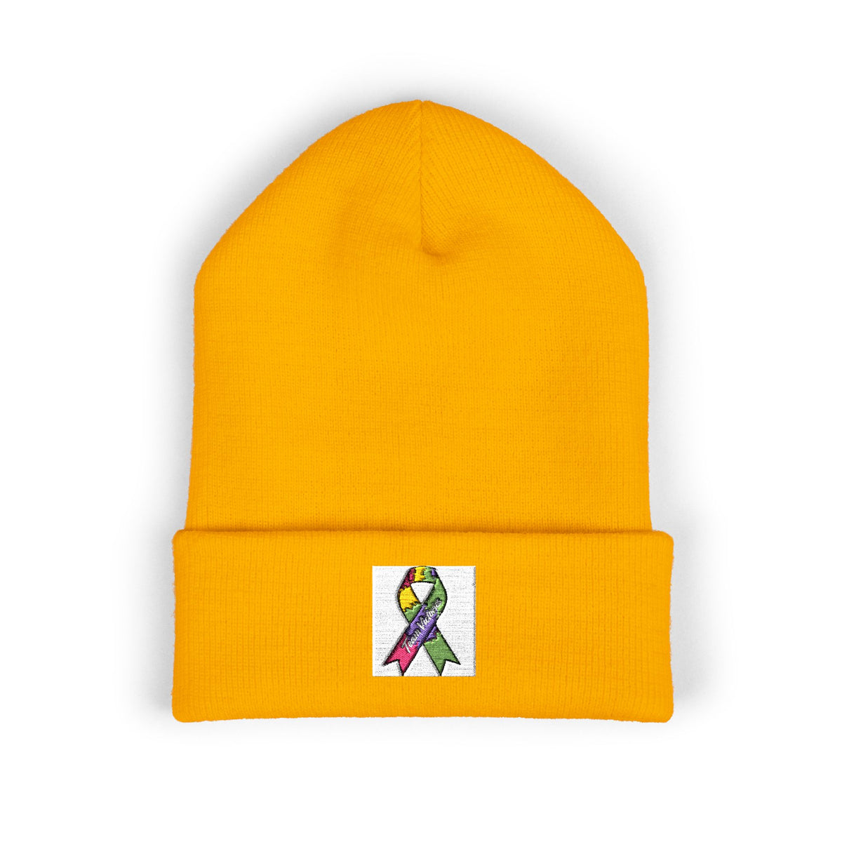 Embroidered Beanie — Cuffed Hat