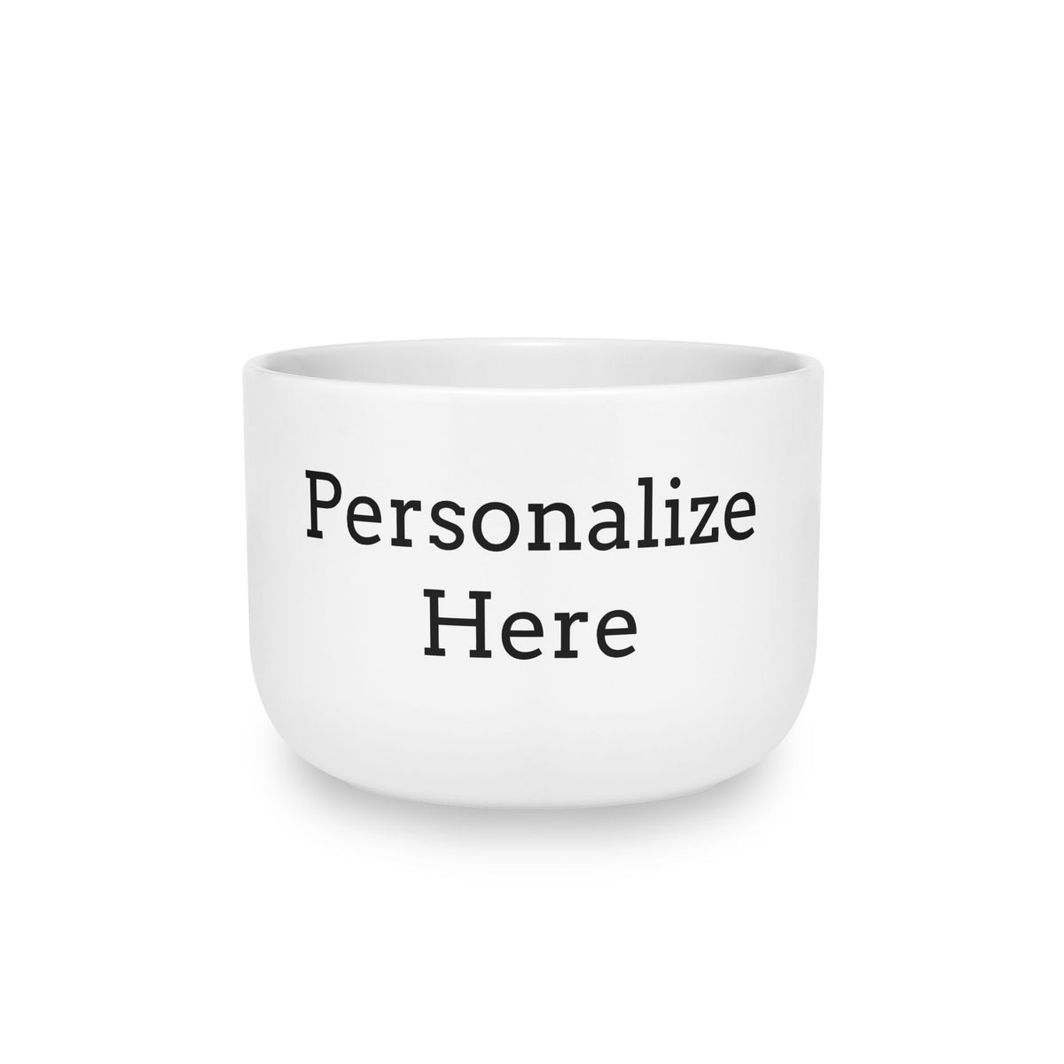 Ceramic Latte Mug - 25 oz - "Personalize"
