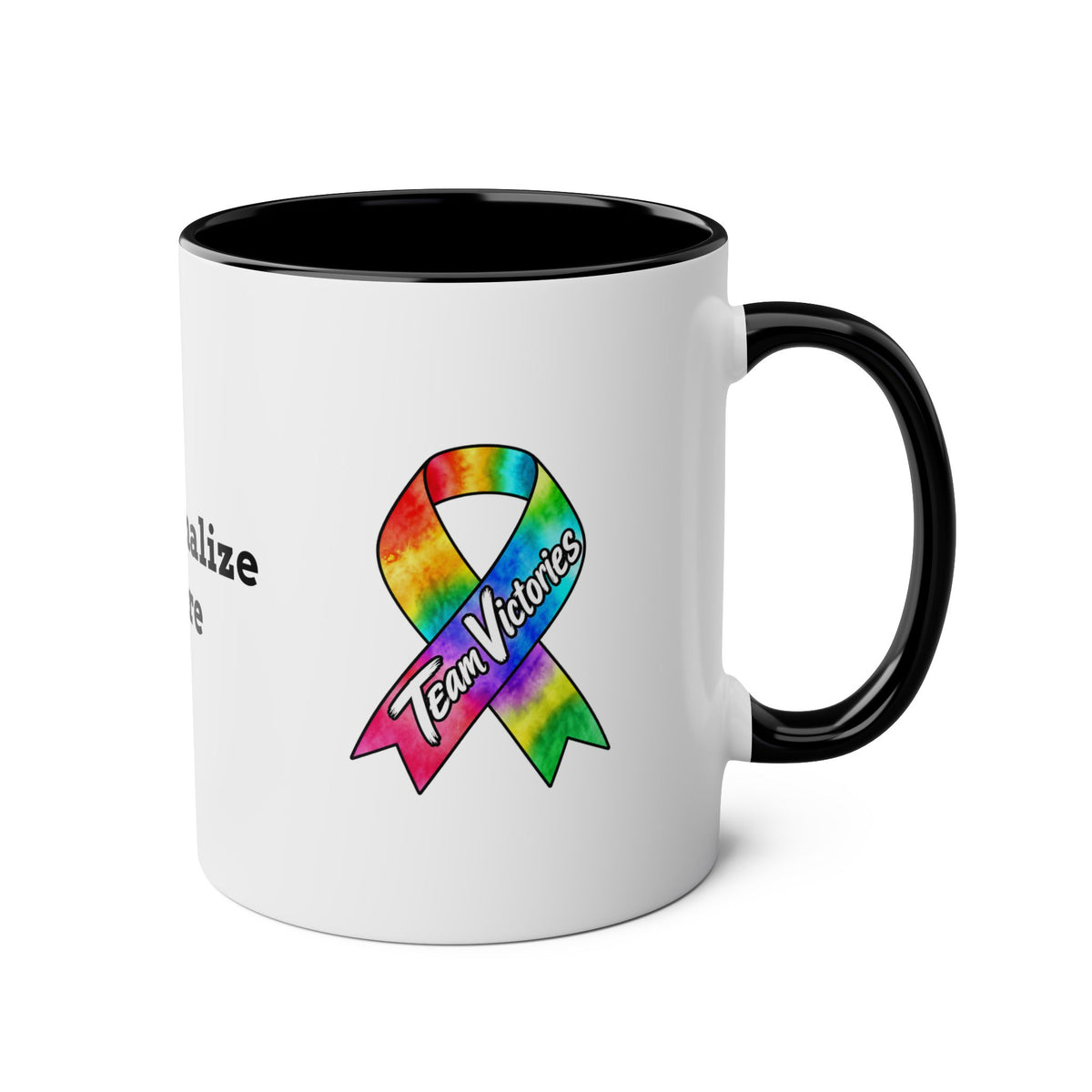 Two-Tone Coffee Mug - 11 oz - "Personalize"