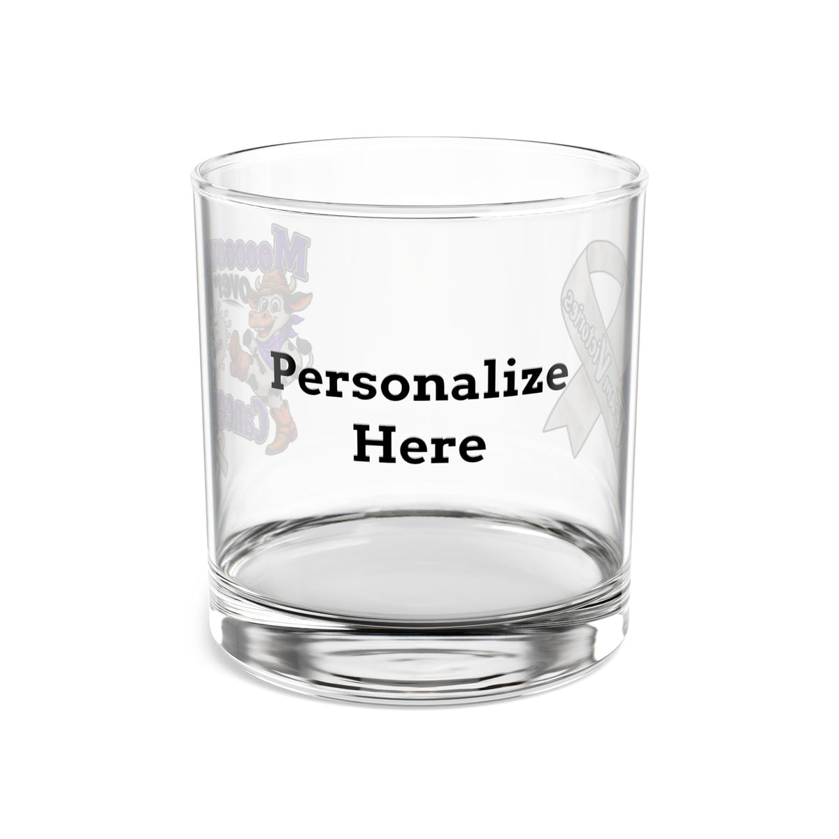 Rocks Glass - 10 oz - "Personalize"