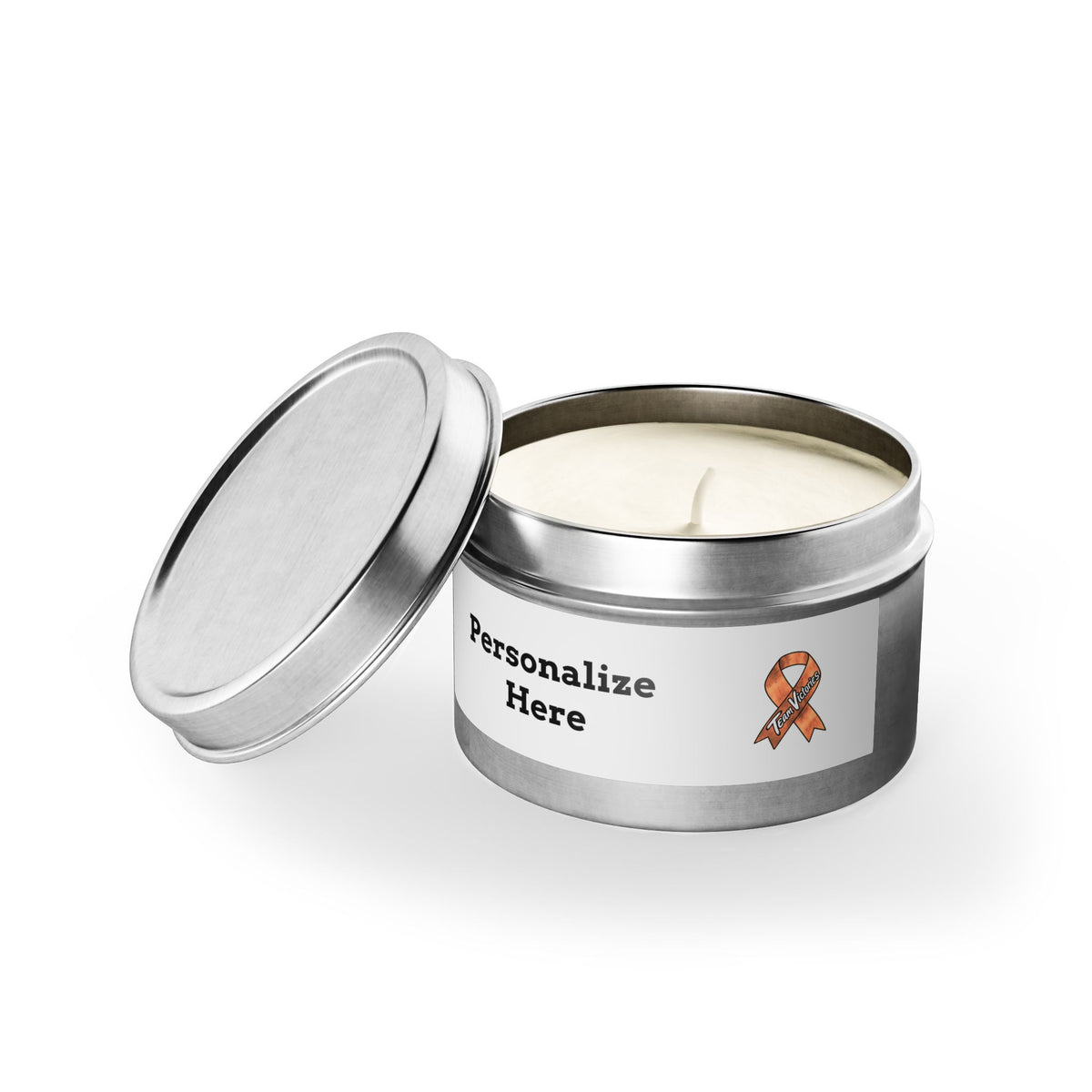 Scented Tin Candle - 4 oz & 8 oz - "Personalize"