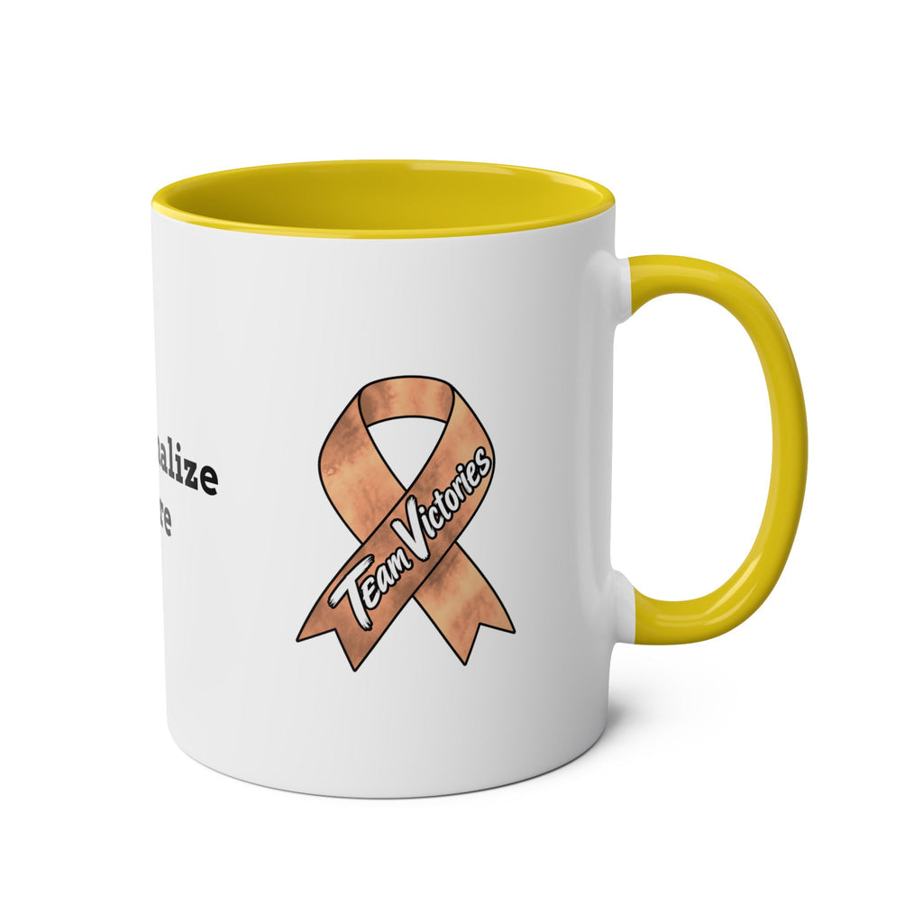 Two-Tone Coffee Mug - 11 oz - "Personalize"
