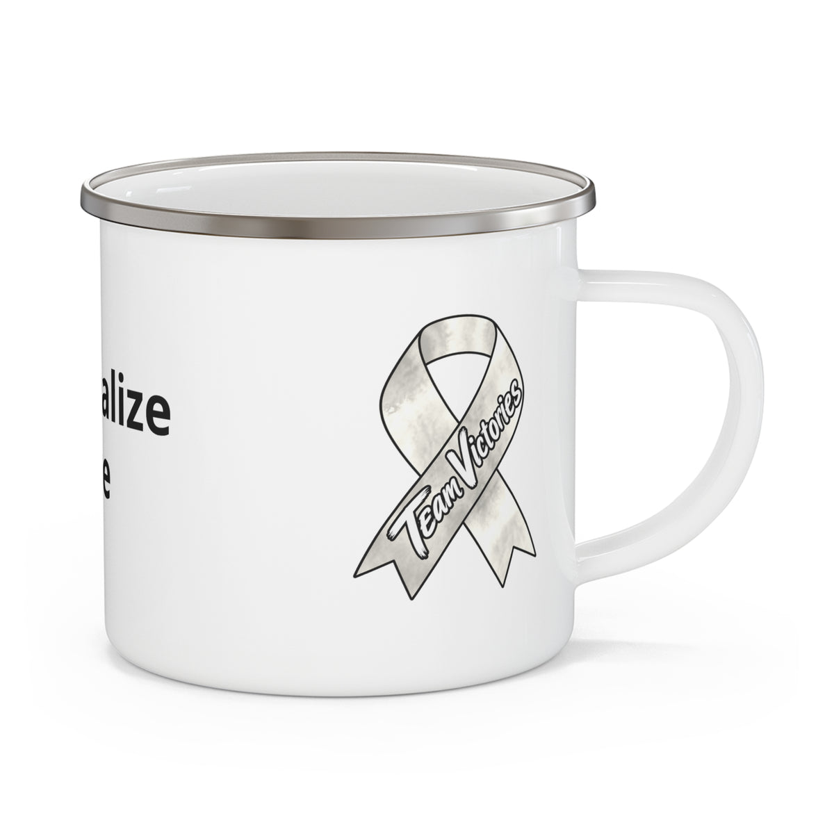 Enamel Camping Mug - "Personalize"