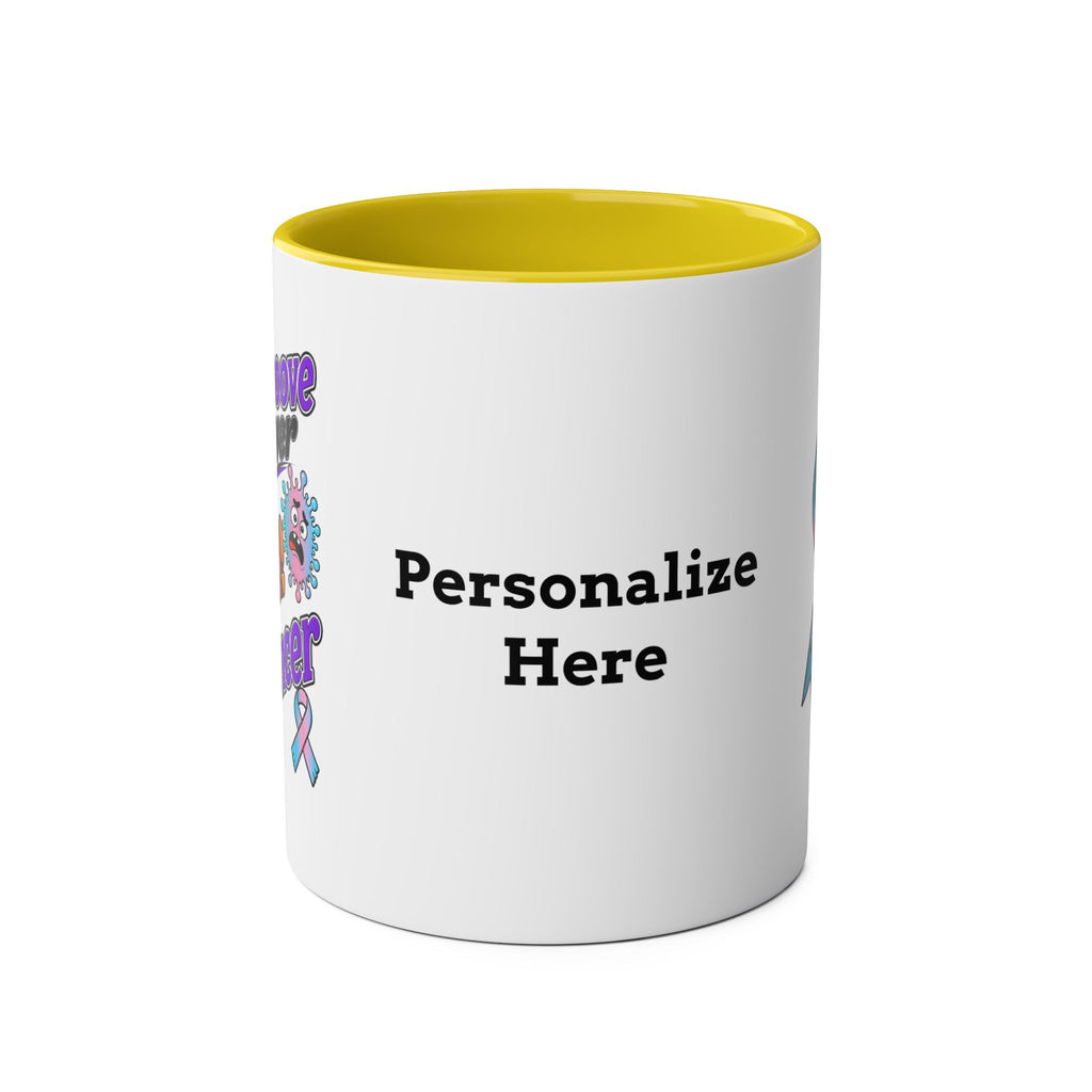 Two-Tone Coffee Mug - 11 oz - "Personalize"