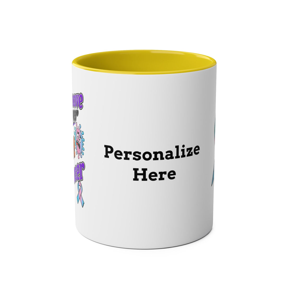 Two-Tone Coffee Mug - 11 oz - "Personalize"