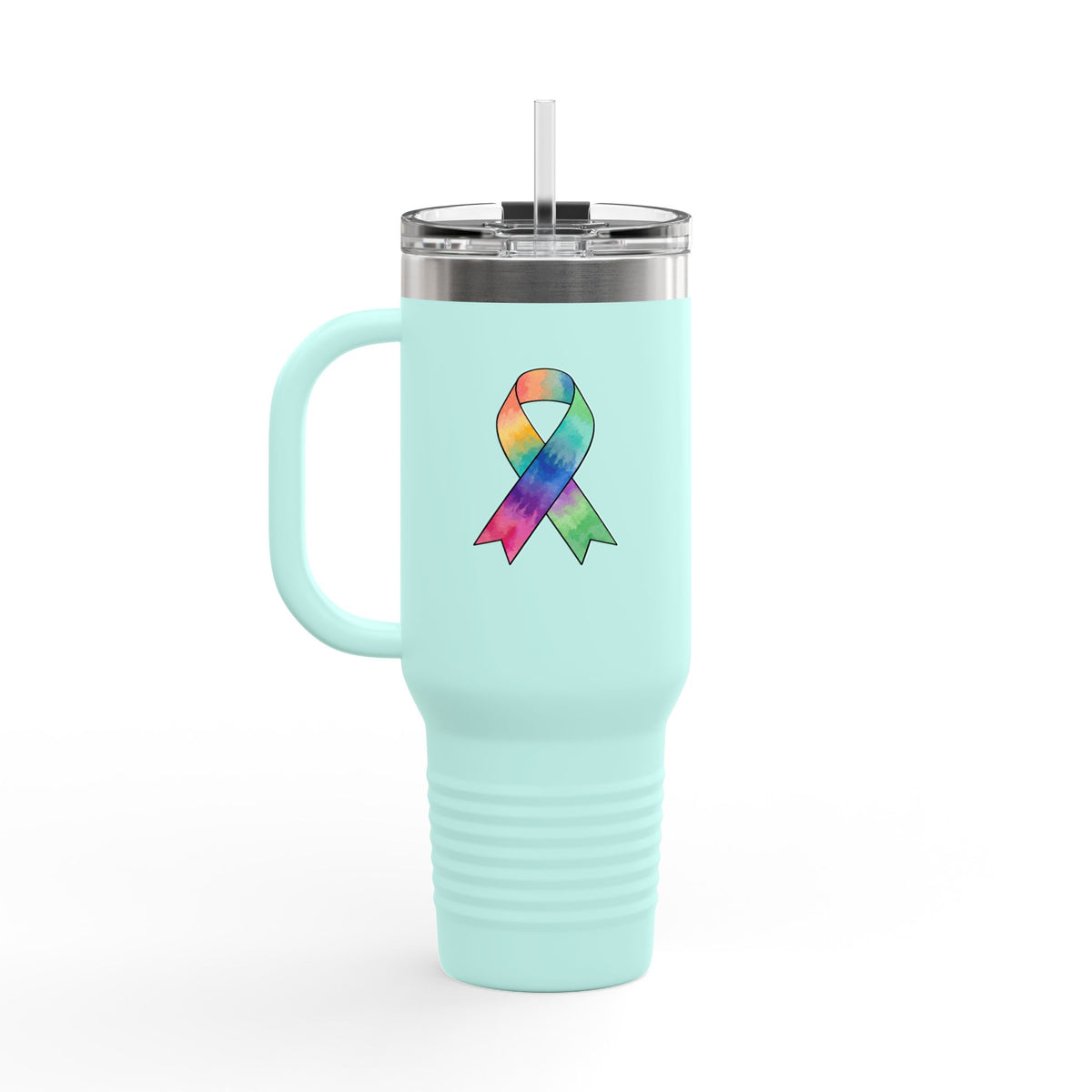 Kickin' Cancer Insulated Travel Mug - 40oz