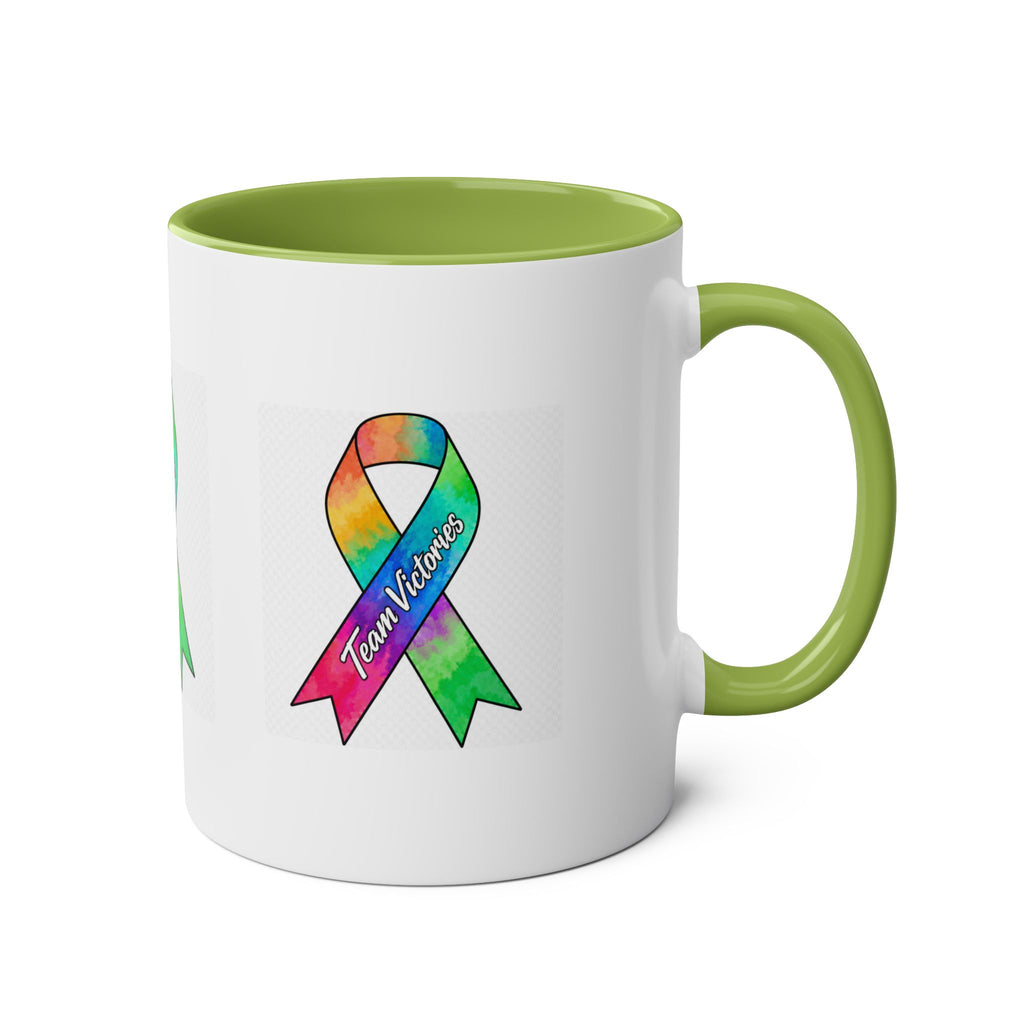 Two-Tone Coffee Mugs, 11oz