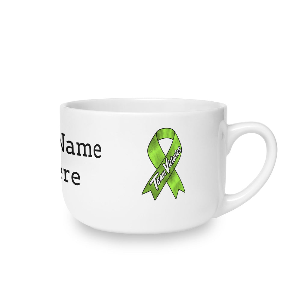 Ceramic Latte Mug - 25 oz - "Add Name Here"