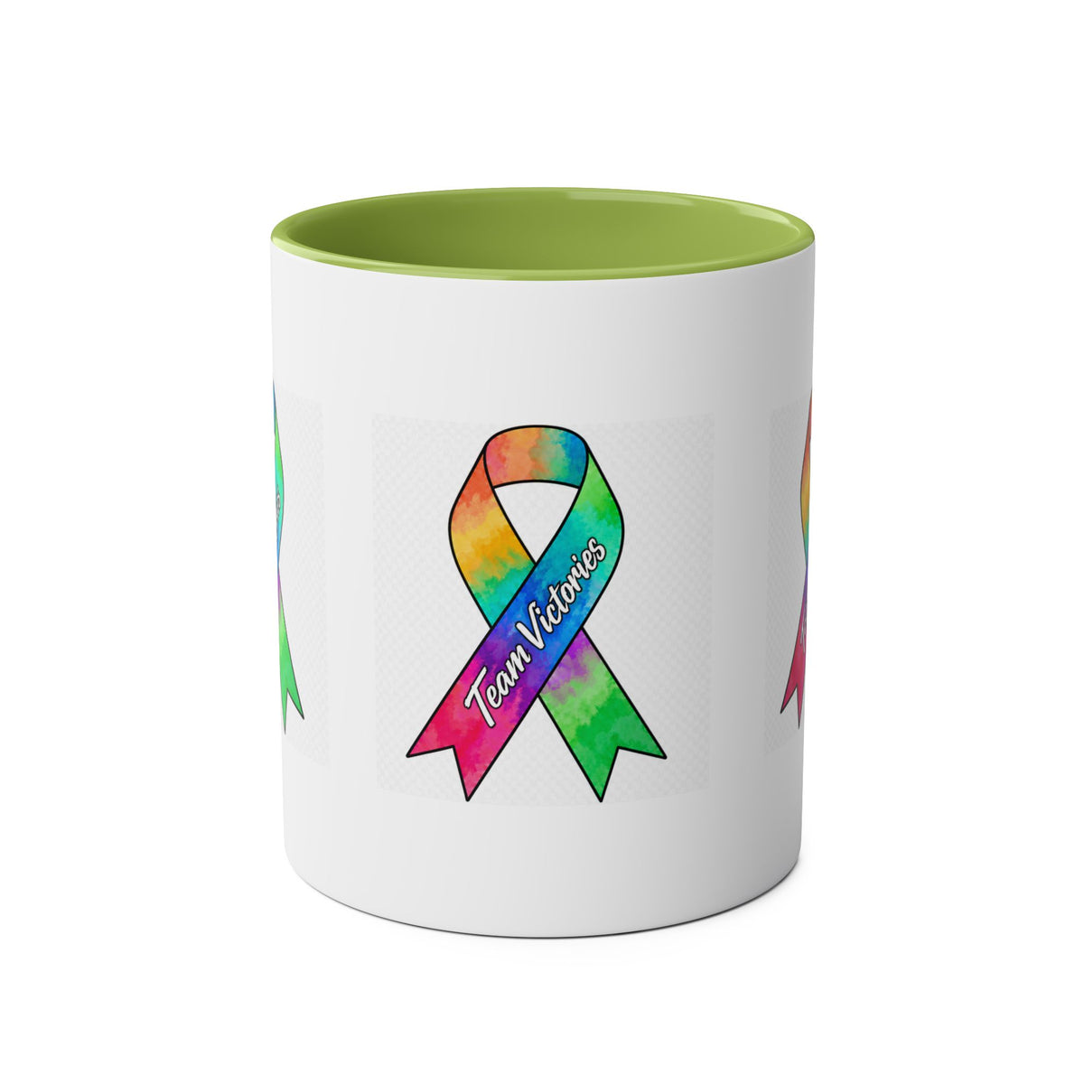 Two-Tone Coffee Mugs, 11oz