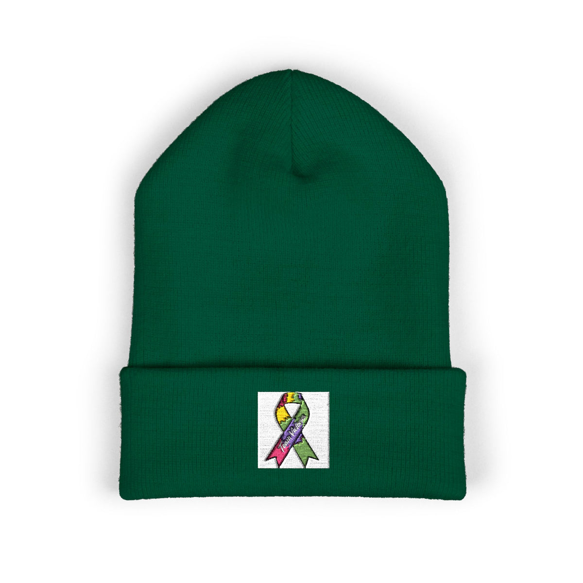 Embroidered Beanie — Cuffed Hat