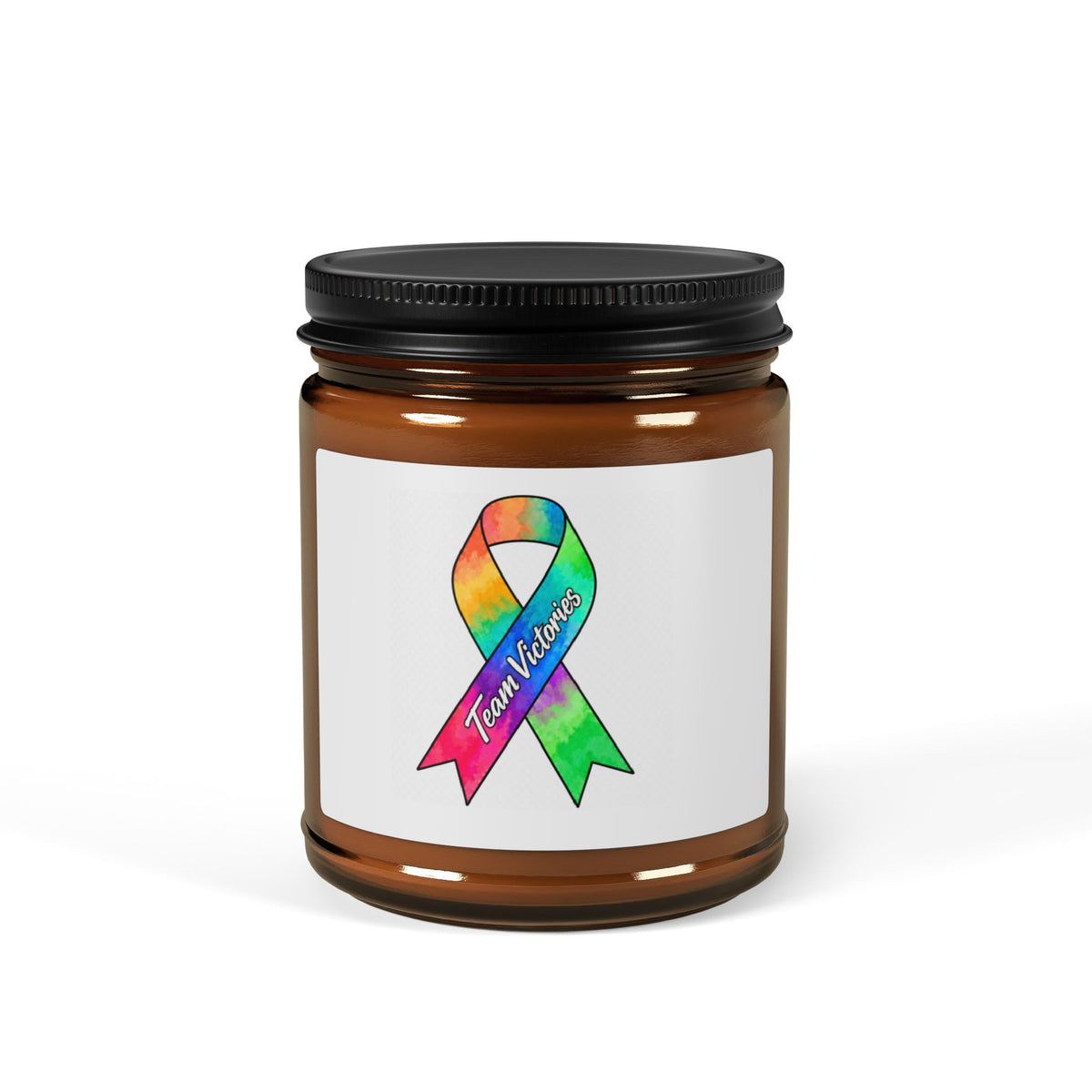 Soy Scented Candle - Amber Jar