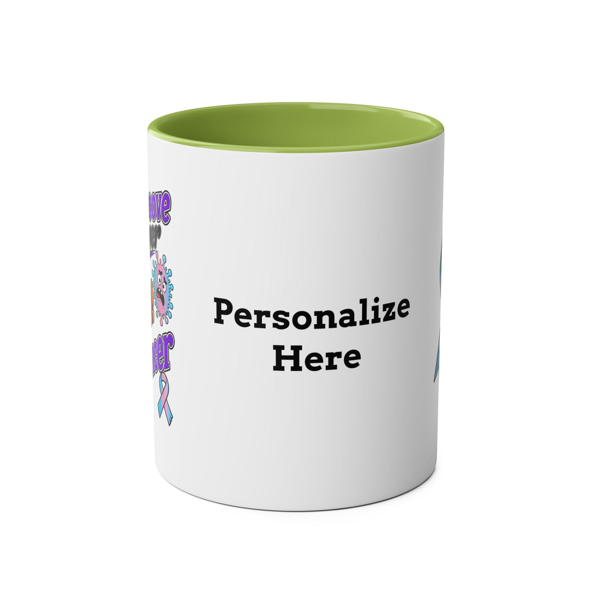 Two-Tone Coffee Mug - 11 oz - "Personalize"