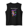 Black Moooove Over Cancer Warrior Strong tank top with a Liver Cancer awareness ribbon