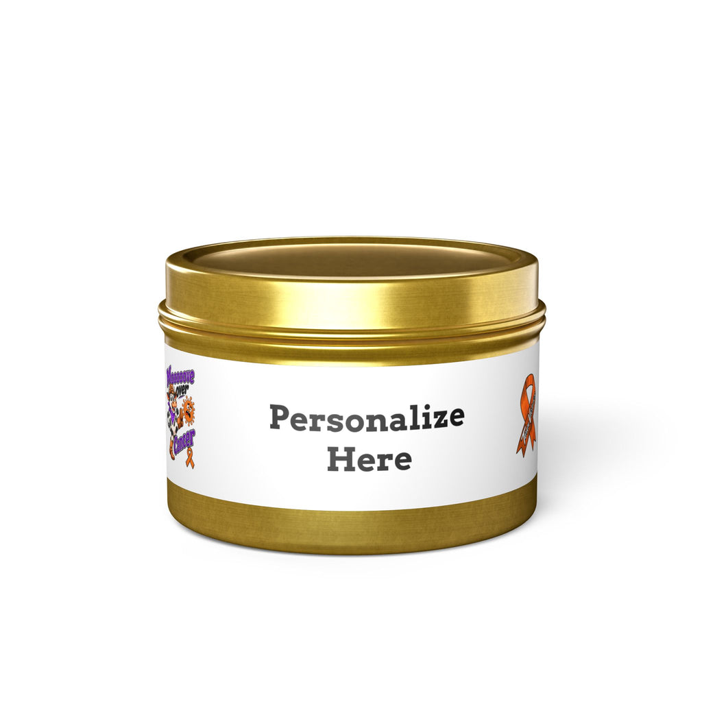 Scented Tin Candle - 4 oz & 8 oz - "Personalize"