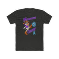 Black Moooove Over Cancer T-shirt with bold cowboy cow graphic