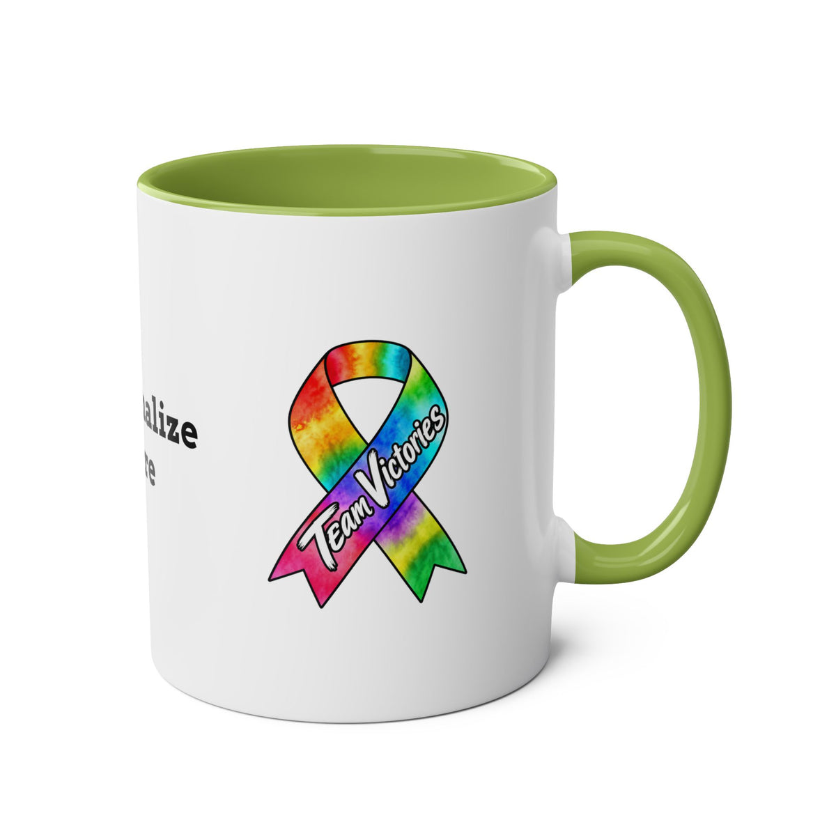 Two-Tone Coffee Mug - 11 oz - "Personalize"